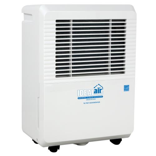 Ideal-Air Dehumidifier 30 Pint - Up to 50 Pints Per Day