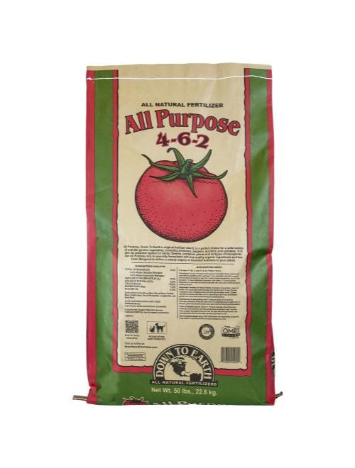 Down To Earth All Purpose Mix - 25 lb