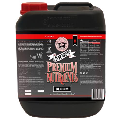 Snoop's Premium Nutrients Bloom B Circulating 20 Liter (Hydro Recirculating) (1/Cs)