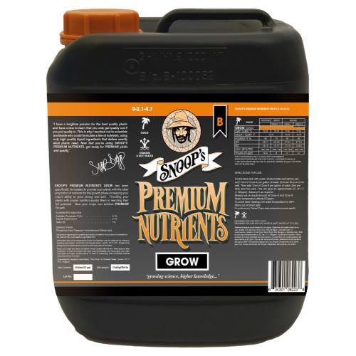 Snoop's Premium Nutrients Grow B Coco 10 Liter (2/Cs)