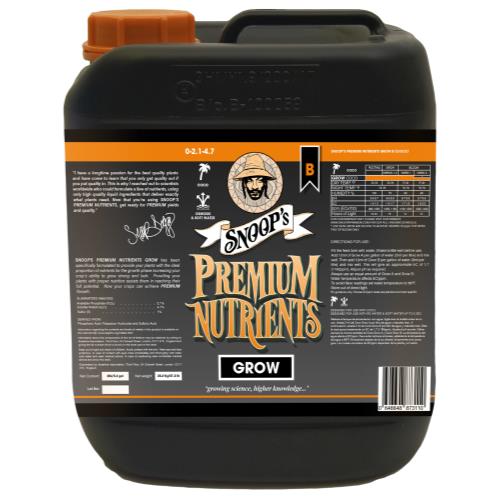 Snoop's Premium Nutrients Grow B Coco 20 Liter (1/Cs)