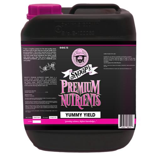 Snoop's Premium Nutrients Yummy Yield 5 Liter (4/Cs)