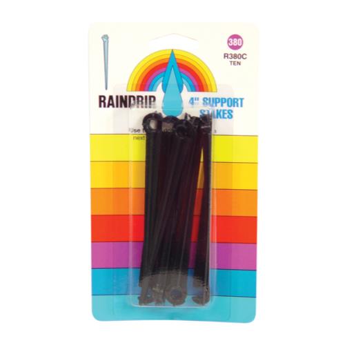 Raindrip 4 in Support Stakes Blister Card 10/Pack