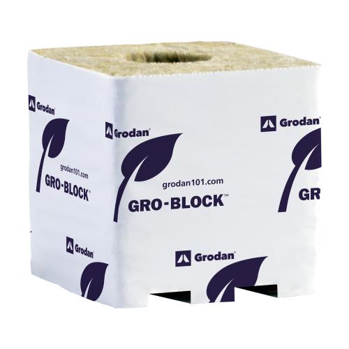 Grodan Gro-Block Improved GR10, large 4Inches loose on pallet (1,584)