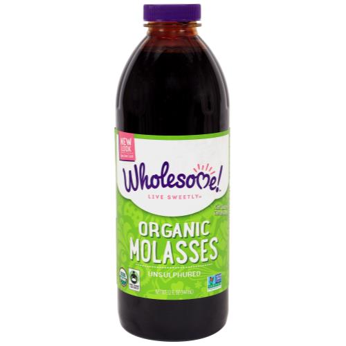 Wholesome Sweetener Certified Organic Molasses Quart (12/Cs)