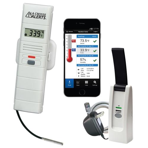 Remote Temperature monitoring, humidity monitoring