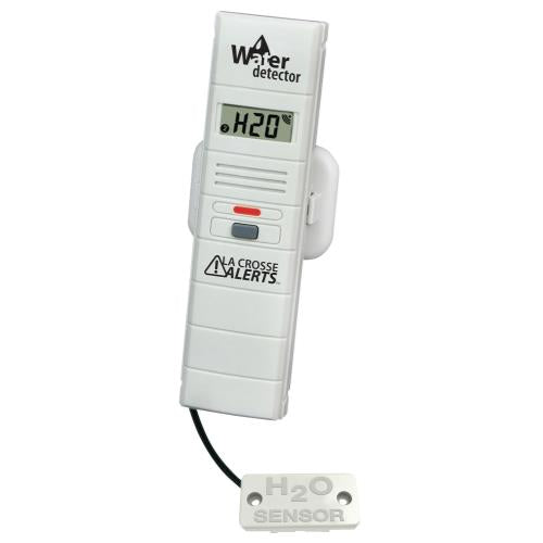 La Crosse Add-on Temperature & Humidity Sensor w/ 6 ft Water Detection Sensor