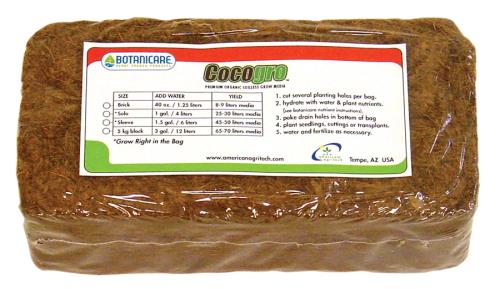 Botanicare Cocogro Brick Coir Fiber 650 gm