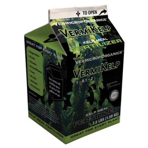Vermicrop VermiKelp Kelp Meal Fertilizer 3.5 lb (4/Cs)