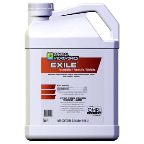GH Exile Insecticide / Fungicide / Miticide 2.5 Gallon (2/Cs)