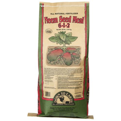 Down To Earth Neem Seed Meal - 20 lb