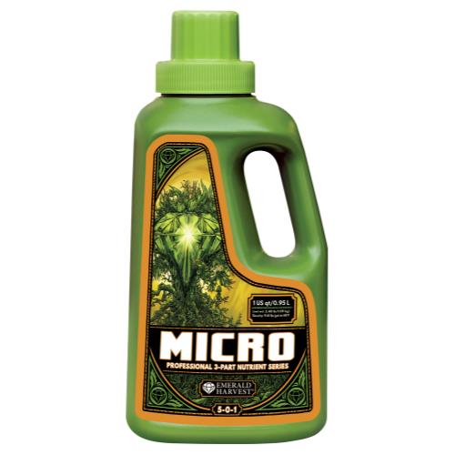 Emerald Harvest Micro Quart/0.95 Liter (12/Cs)
