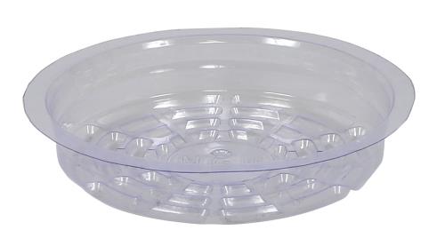 Gro Pro Premium Clear Plastic Saucer 6 in (50/Cs)