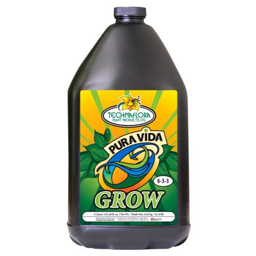 Pura Vida Grow 4 Liter (4/Cs)