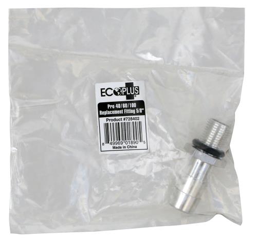 EcoPlus Pro 40 / 60 / 100 Replacement Barbed Fitting 5/8 in
