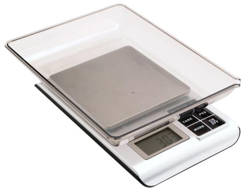 Measure Master 1000g Digital Scale w/ Tray - 1000g Capacity x 0.1g Accuracy