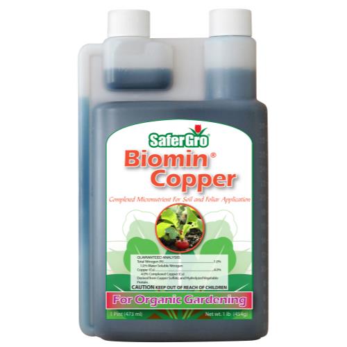 SaferGro Biomin Copper Pint (12/Cs)