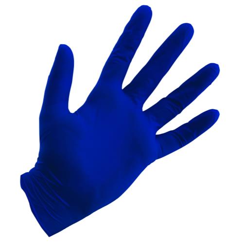 Grower's Edge Blue Powder Free Nitrile Gloves 4 mil - XX-Large (100/Box)