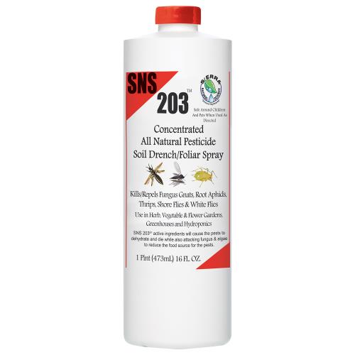 SNS 203 Conc. Pesticide Soil Drench/Foliar Spray Pint (10/Cs)