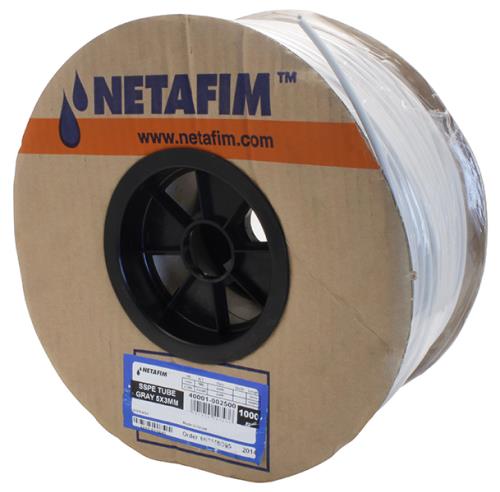 Netafim Super Flex UV White Polyethylene Tubing 5 mm -1000 ft (1/Cs)