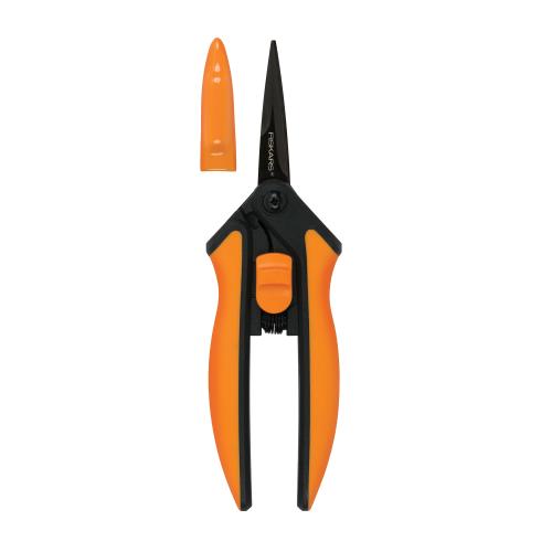 Fiskars Non-Stick Softgrip Micro-Tip Pruning Snip (6/Cs)