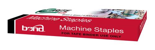 Bond TieRite Tape Gun Staples - 4800/Box